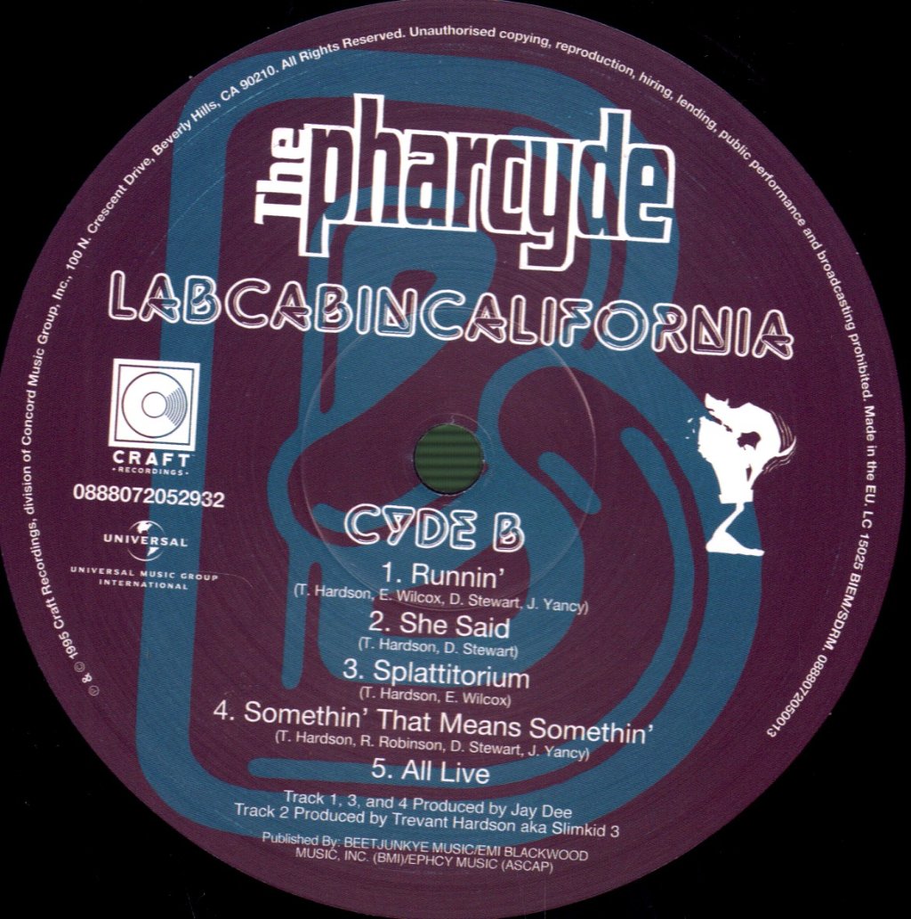 Pharcyde - Labcabincalifornia - Double Lp