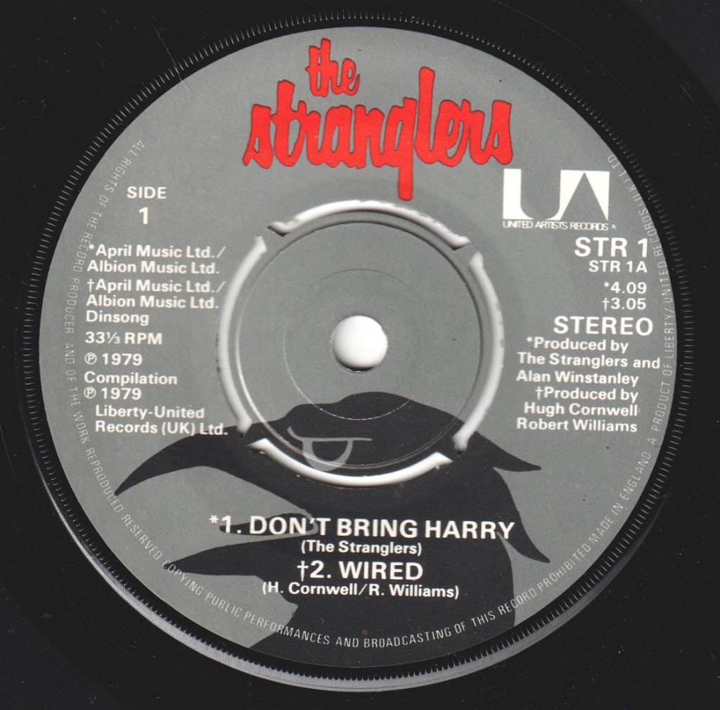 Stranglers - Don't Bring Harry - 7 Inch