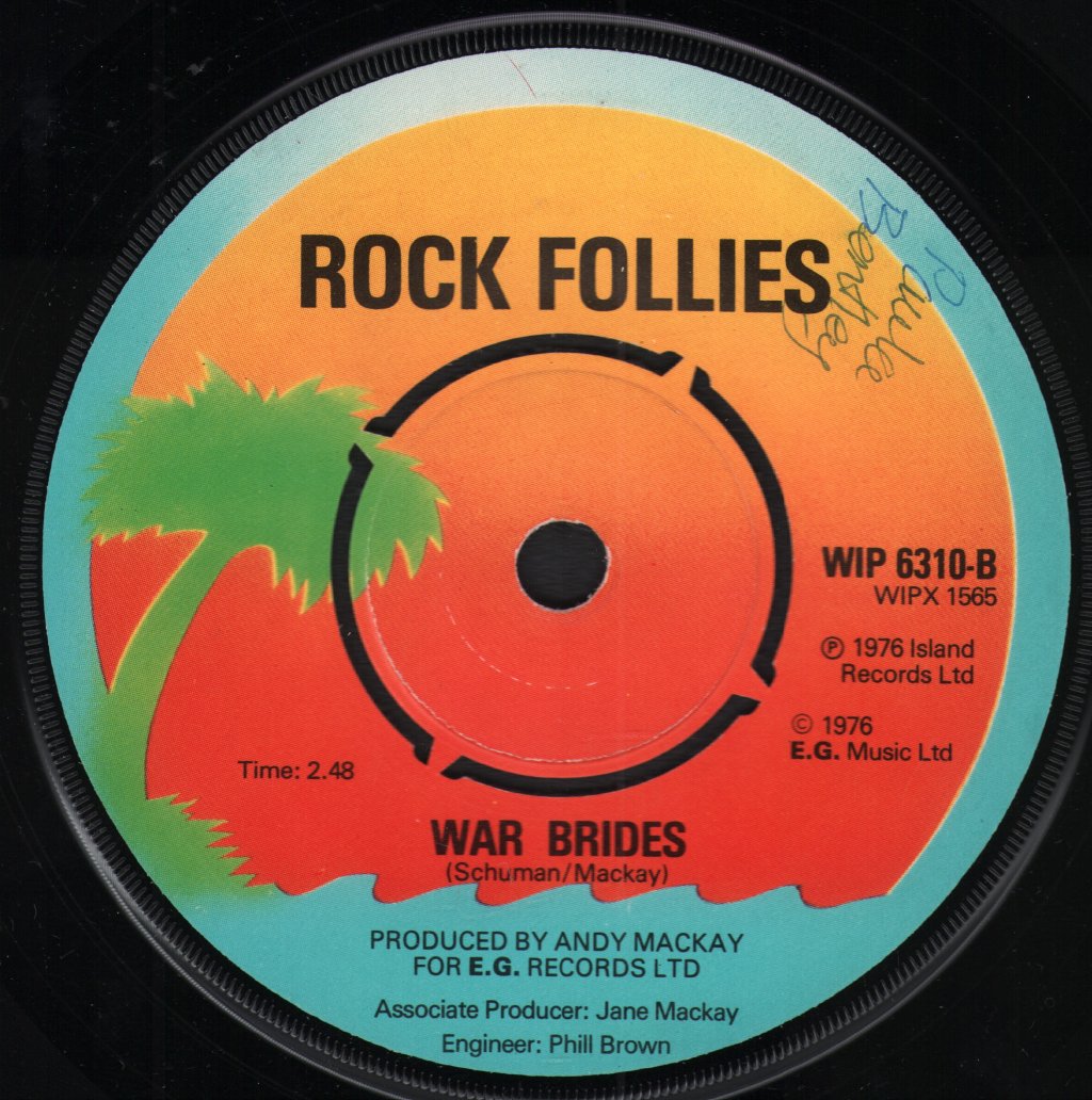 Rock Follies - Sugar Mountain - 7 Inch