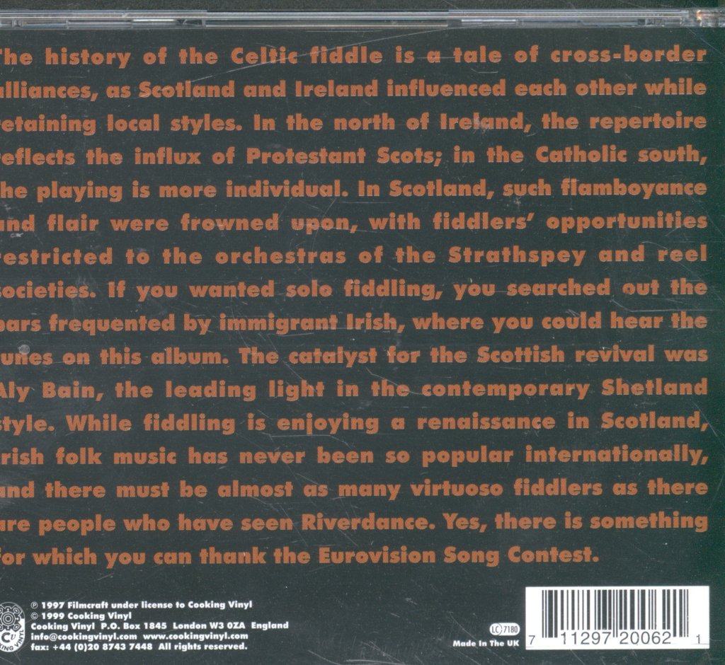 Various Artists - Celtic Fiddle - Cd