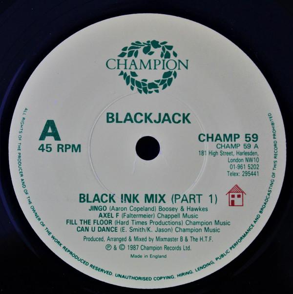 Black Jack - Black Ink Mix - 7 Inch