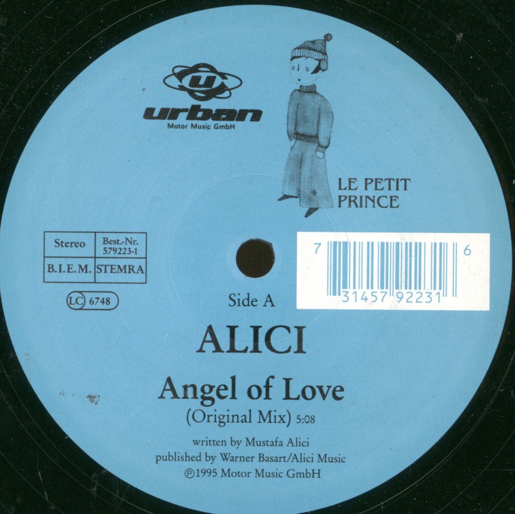 Alici - Angel Of Love - 12 Inch