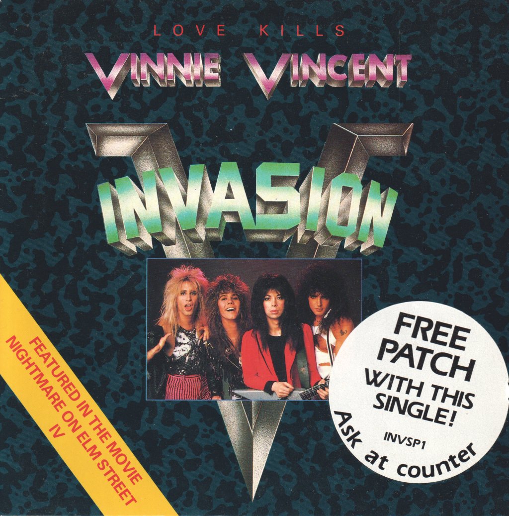 Vinnie Vincent Invasion - Love Kills - 7 Inch