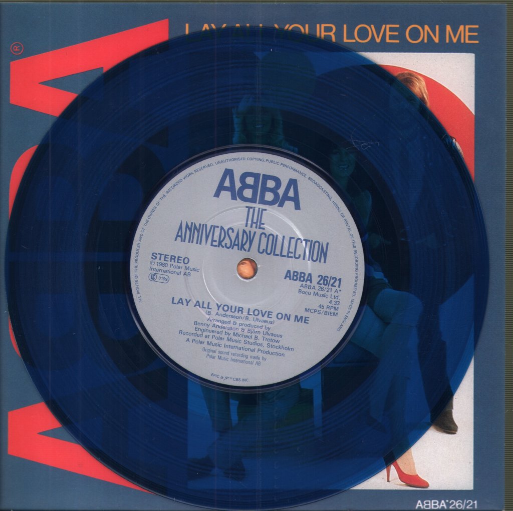 ABBA - Lay All Your Love On Me - 7 Inch
