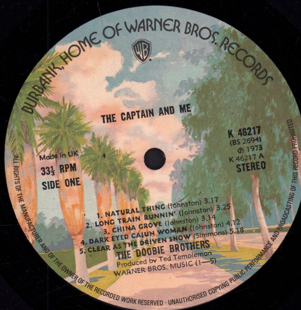 Doobie Brothers - Captain And Me - Lp