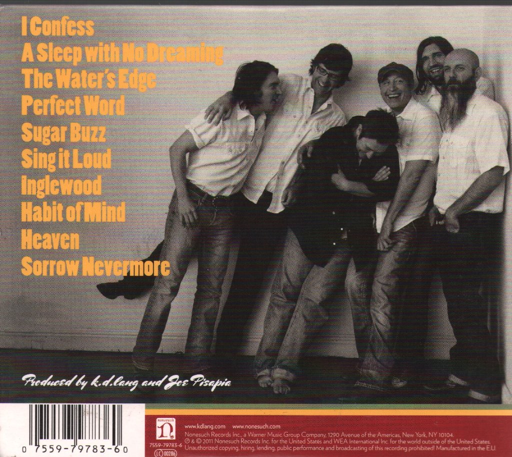 K.d. Lang And The Siss Boom Bang - Sing It Loud - Cd