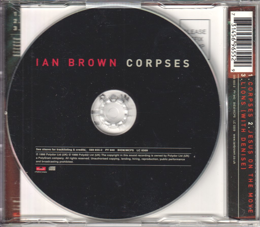 Ian Brown - Corpses - Cd