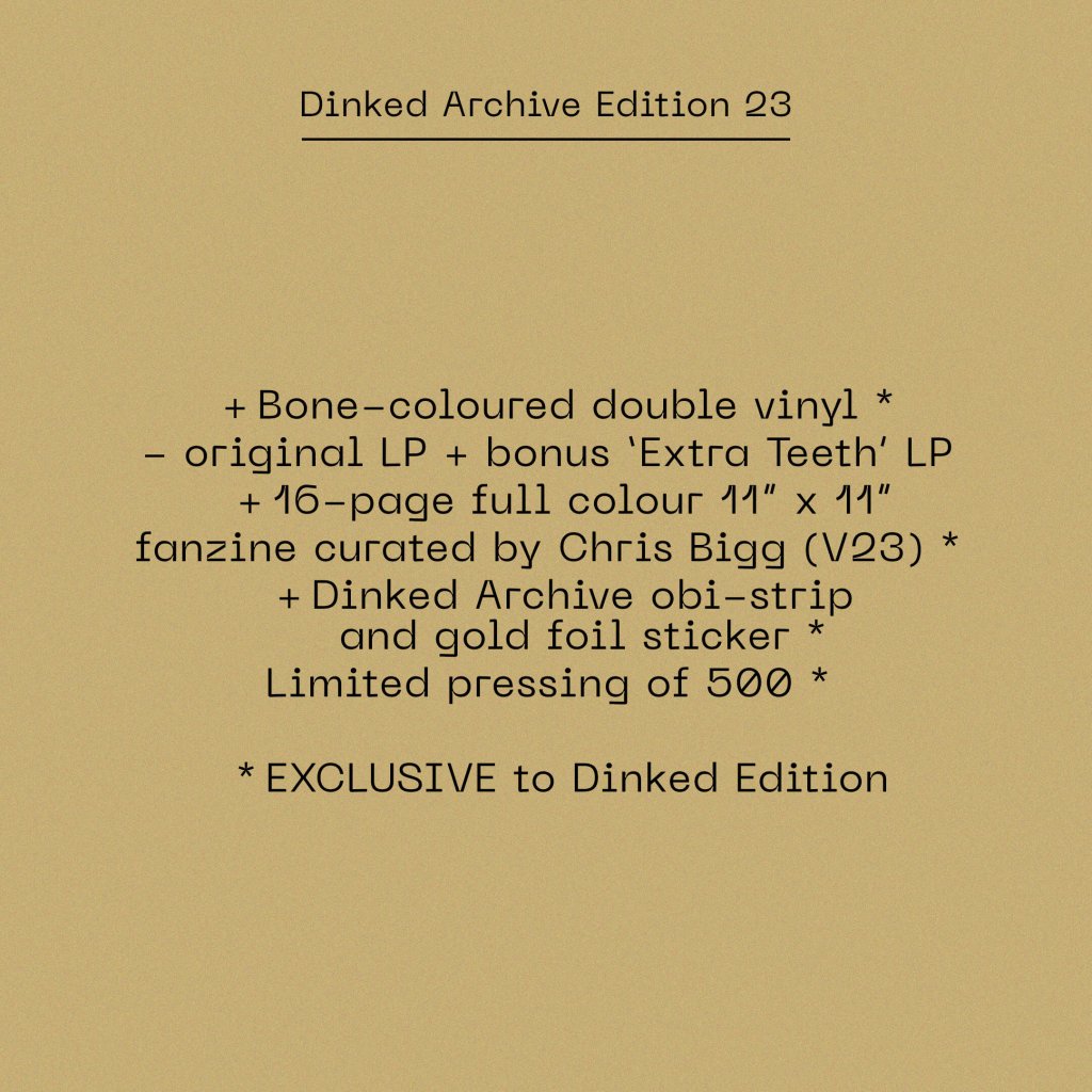 Unrest - Perfect Teeth (Dinked Archive Edition #23) - Double Lp