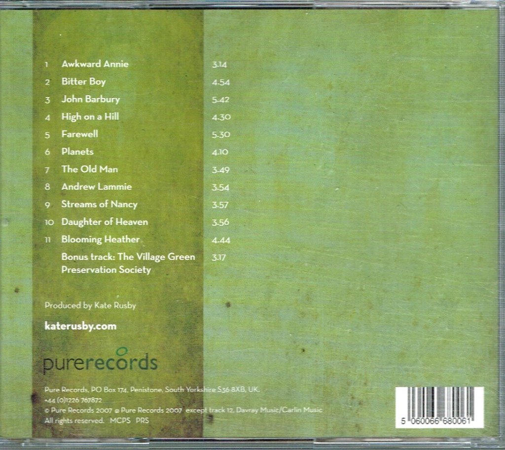 Kate Rusby - Awkward Annie - Cd