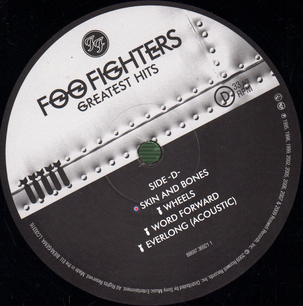 Foo Fighters - Greatest Hits - Double Lp