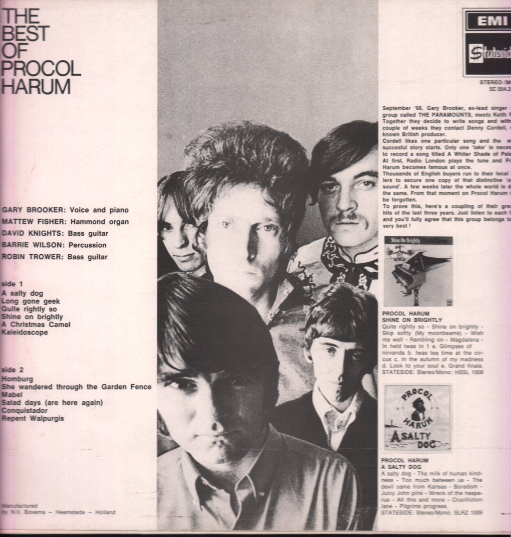 Procol Harum - Best Of - Lp