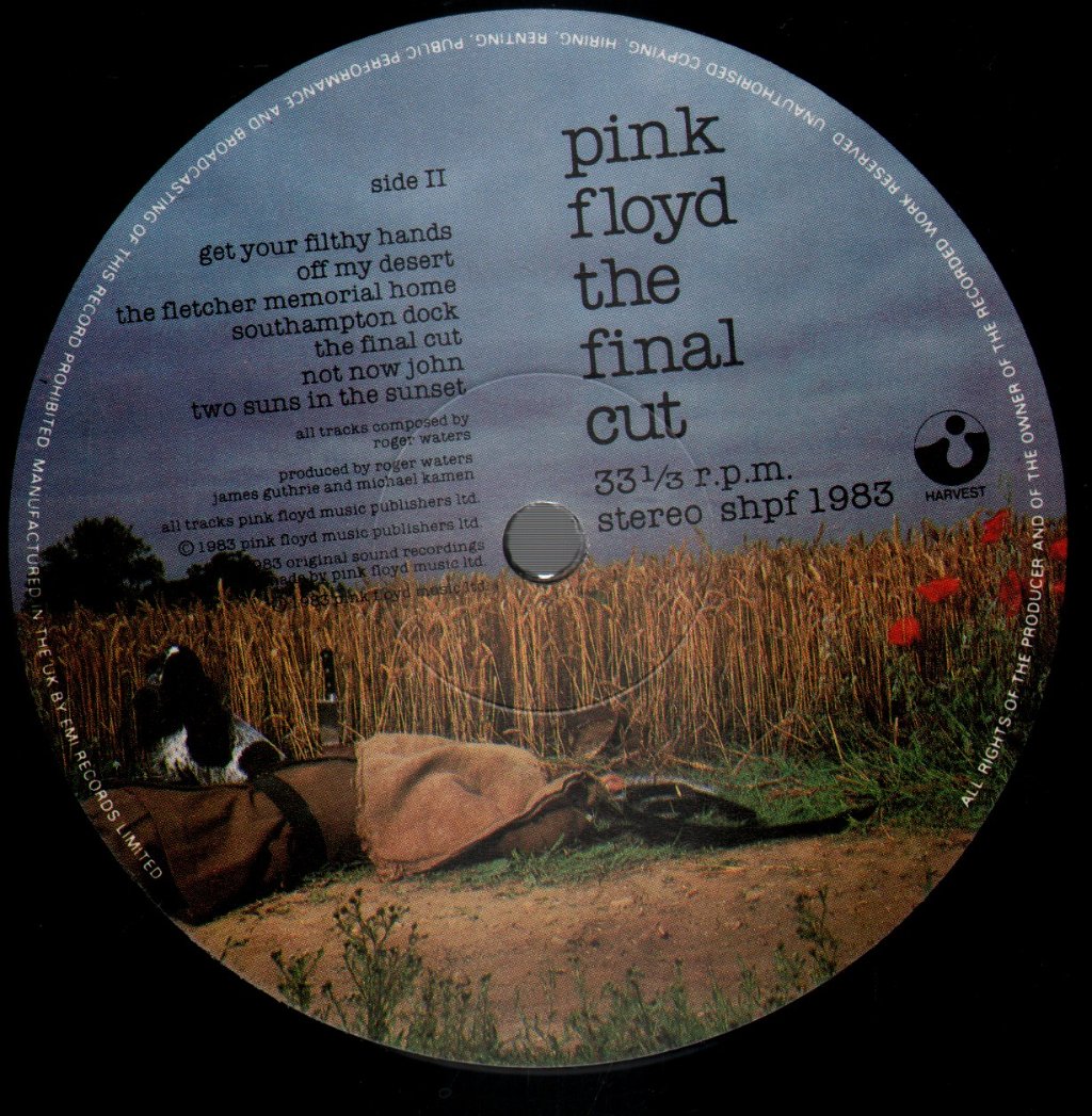 Pink Floyd - Final Cut - Lp