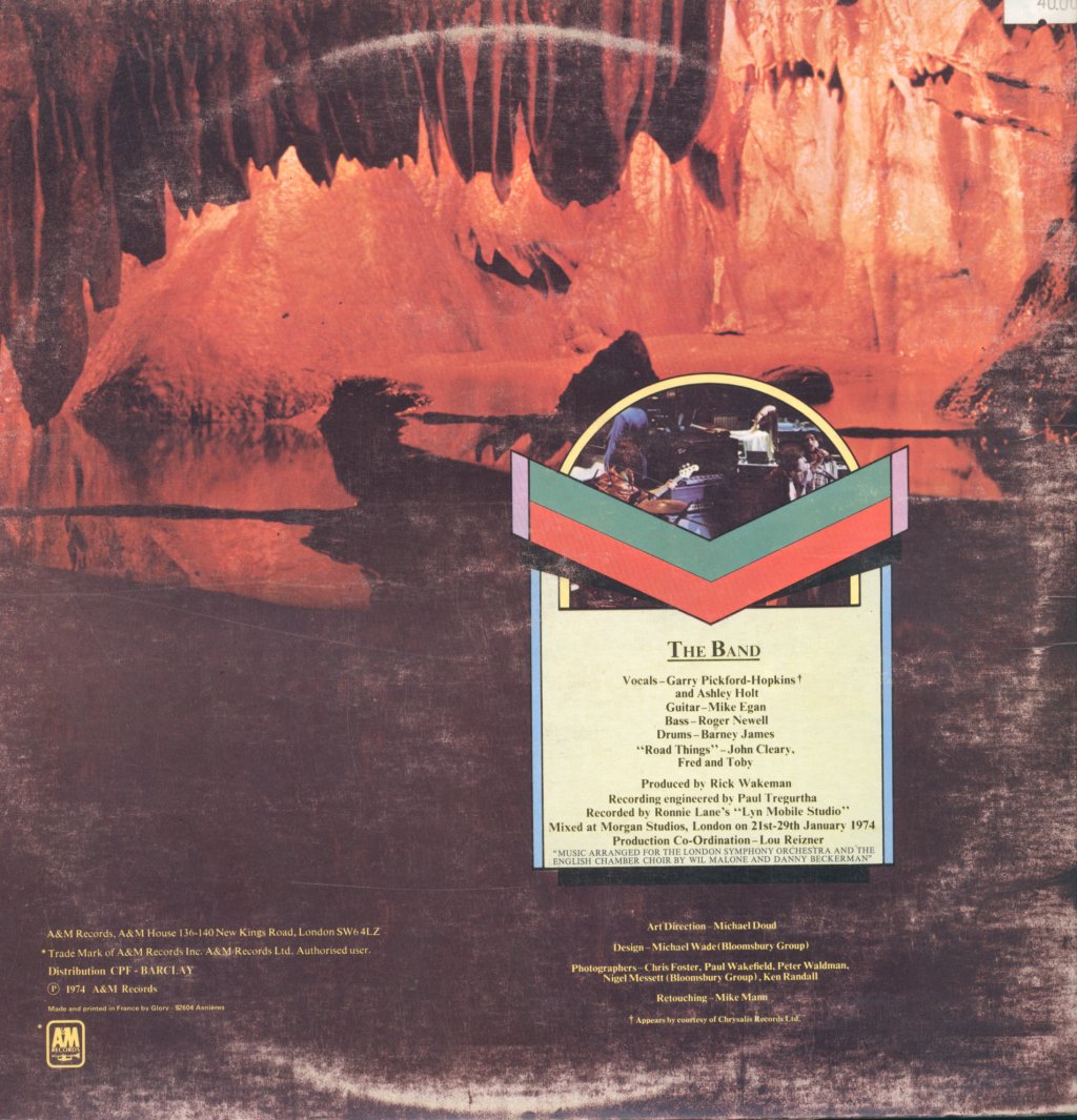 Rick Wakeman - Journey To The Centre Of The Earth - Lp