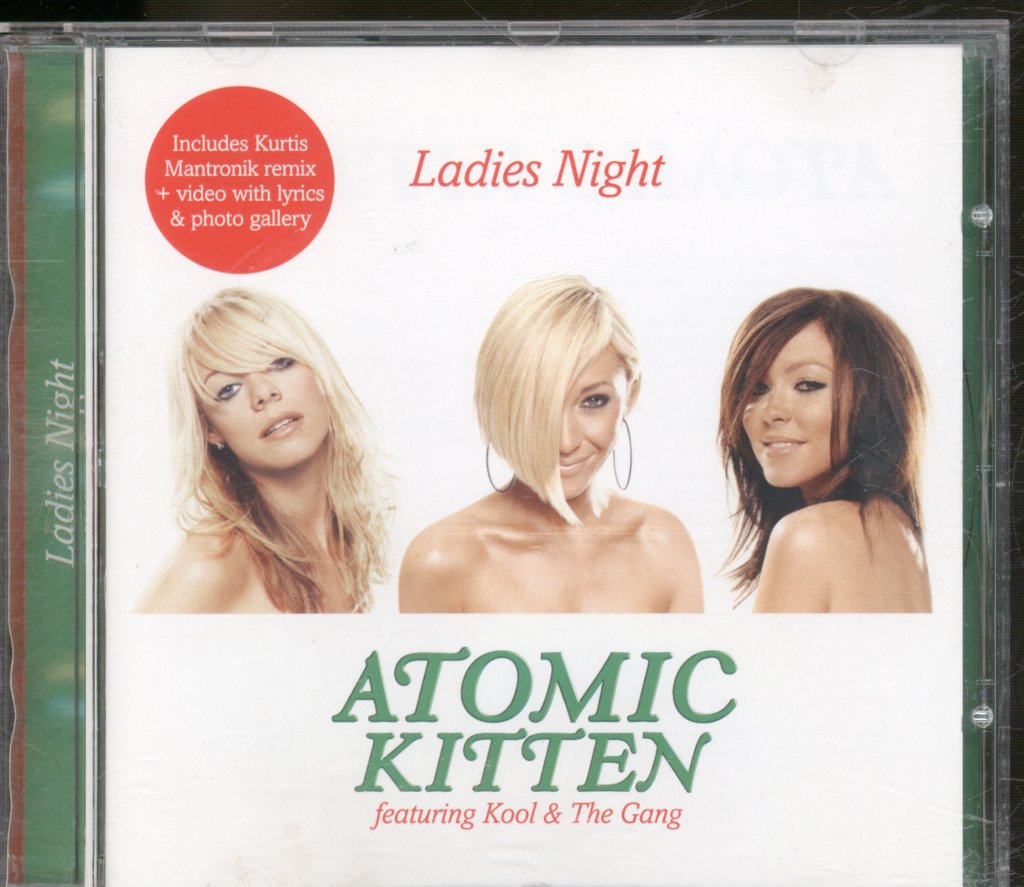 Atomic Kitten Featuring Kool And The Gang - Ladies Night - Cd