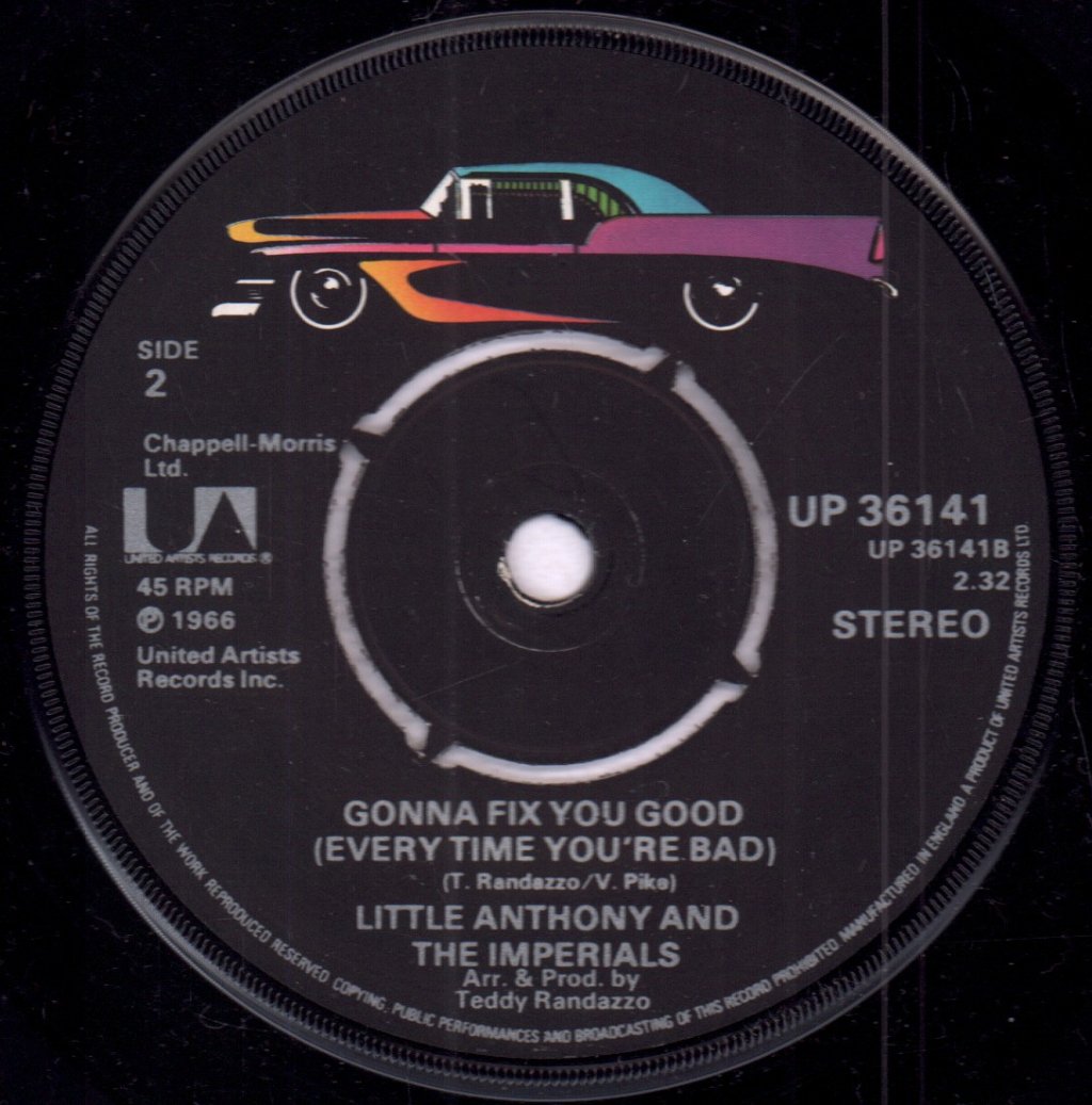 Little Anthony And The Imperials - Better Use Your Head - 7 Inch