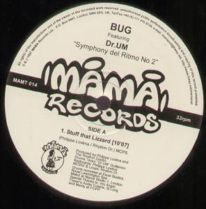 Bug Featuring Dr Um - Symphony Del Ritmo No 2 - 12 Inch