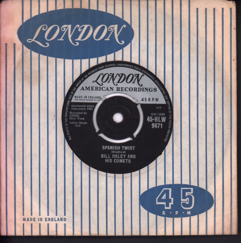 Bill Haley And His Comets - Spanish Twist - 7 Inch