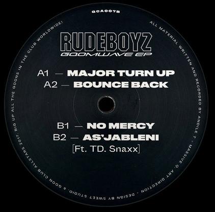 Rudeboyz - Gqomwave EP - 12 Inch