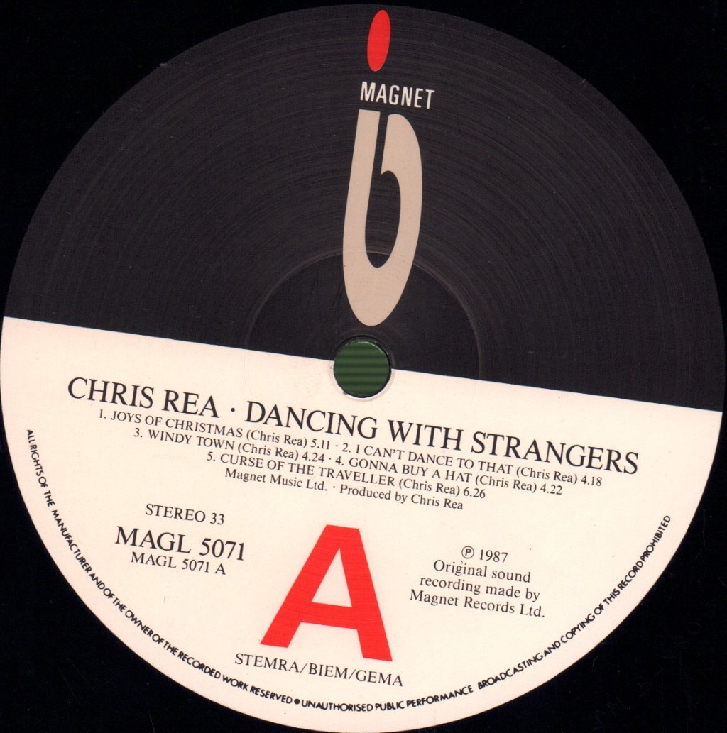 Chris Rea - Dancing With Strangers - Lp