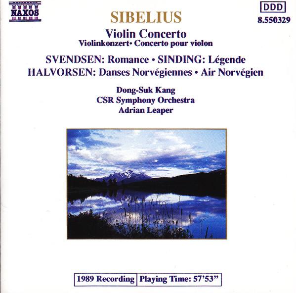 Slovak Radio Symphony Orchestra, Adrian Leaper - Sibelius - Violin Concerto - Cd