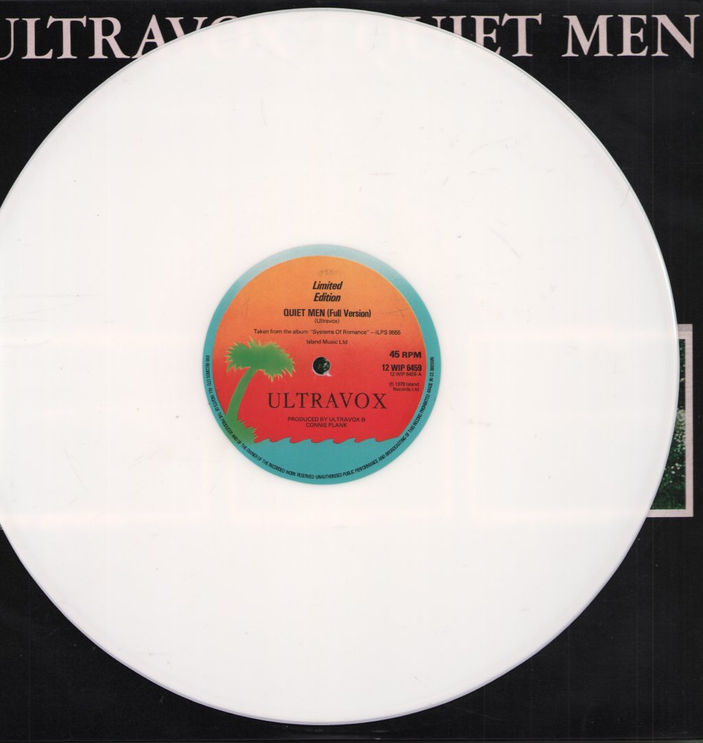 Ultravox - Quiet Men - 12 Inch