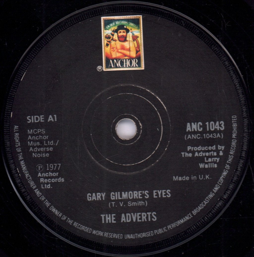 Adverts - Gary Gilmore's Eyes - 7 Inch