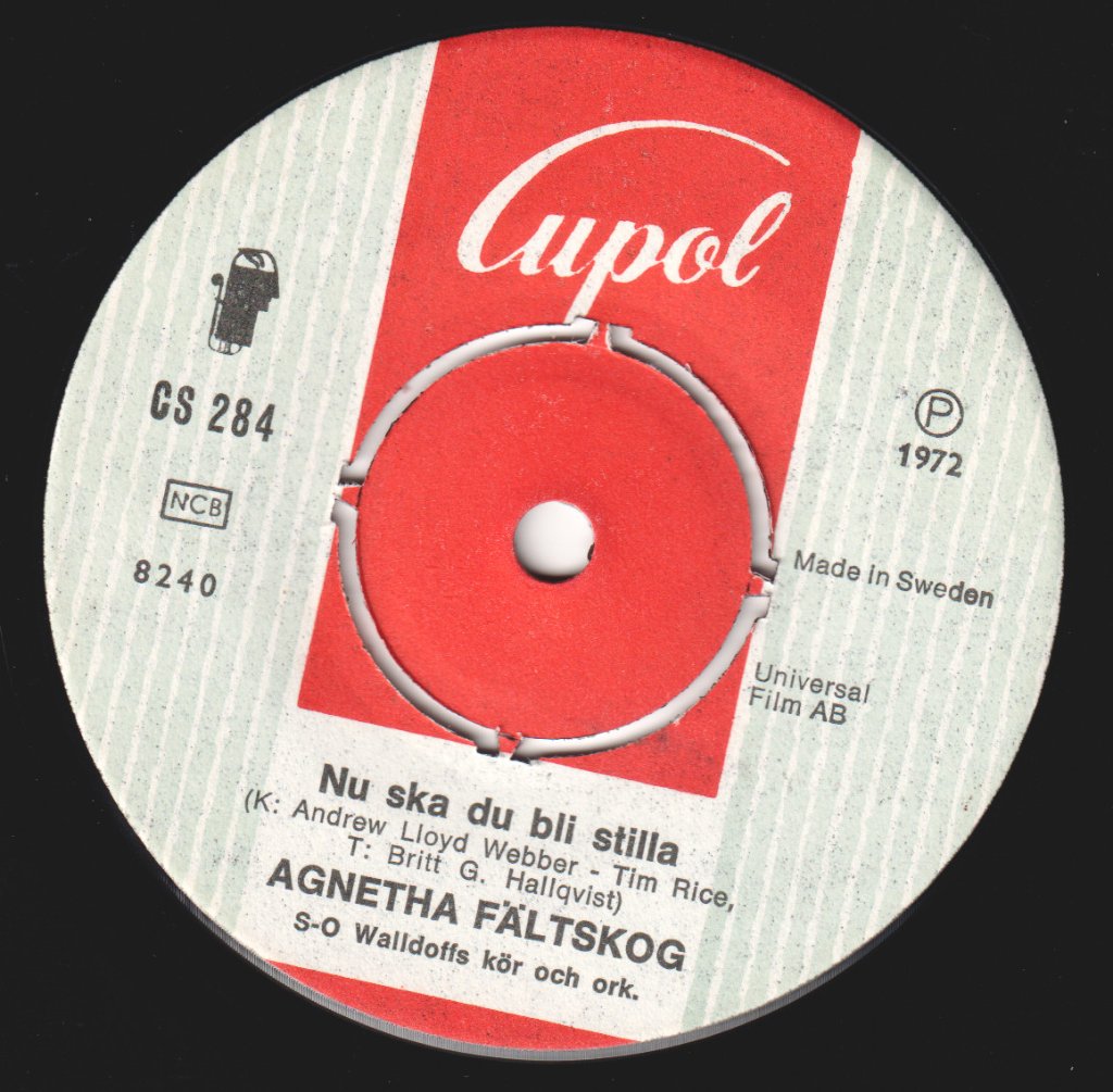 Agnetha Fältskog - Vart Ska Min Kärlek Föra / Nu Ska Du Bli Stilla - 7 Inch