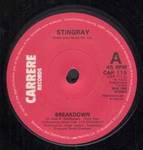 Stingray - Breakdown - 7 Inch