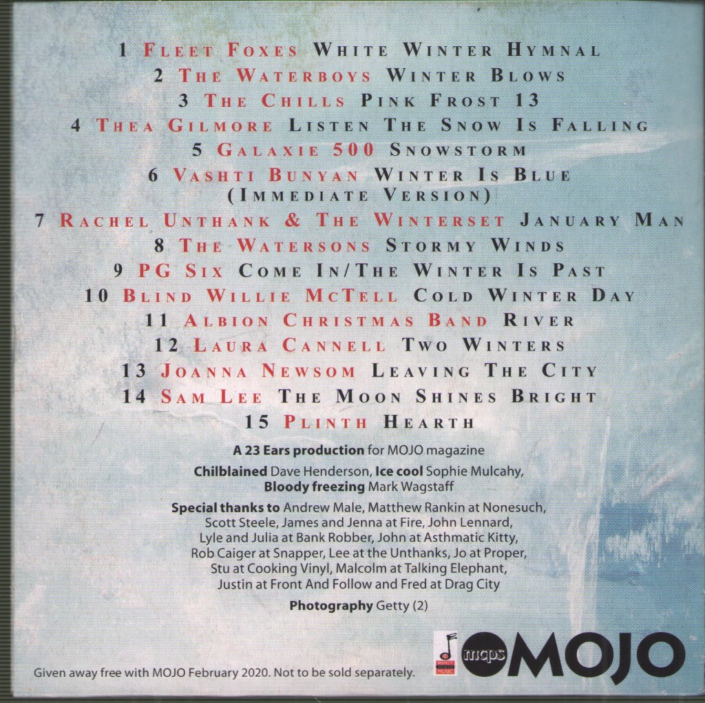 Various Artists - White Winter Hymnals (15 Songs For Cold Days And Long Nights) - Cd
