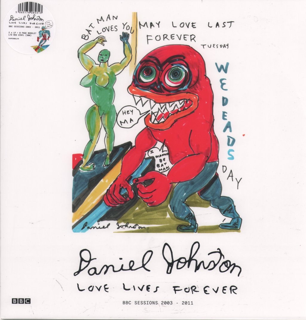 Daniel Johnston - Love Lives Forever (BBC Sessions 2003-2011) - Double Lp