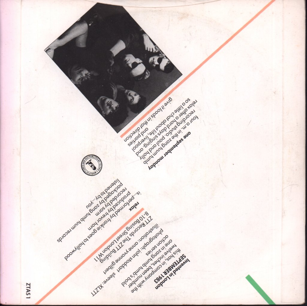 Frankie Goes To Hollywood - Relax - 7 Inch