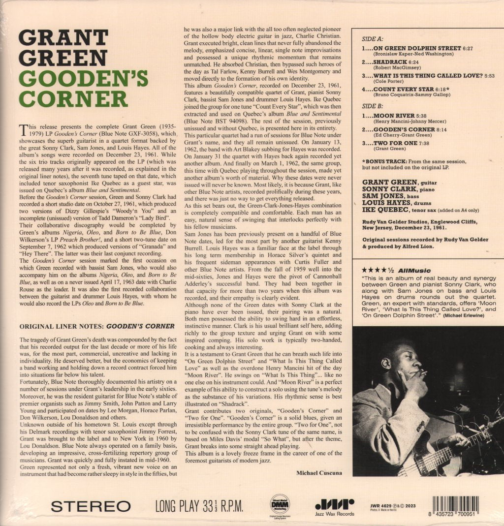 Grant Green - Gooden's Corner - Lp
