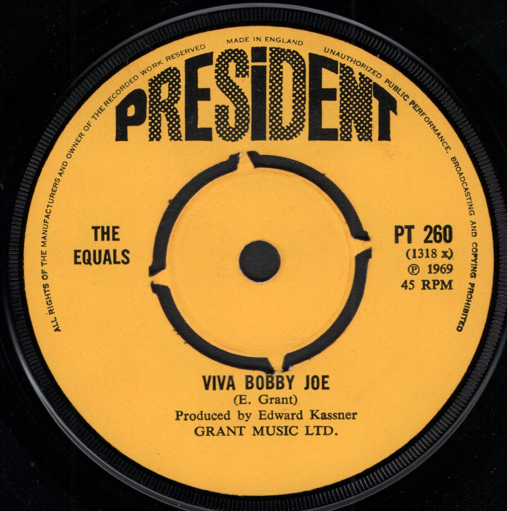 Equals - Viva Bobby Joe - 7 Inch