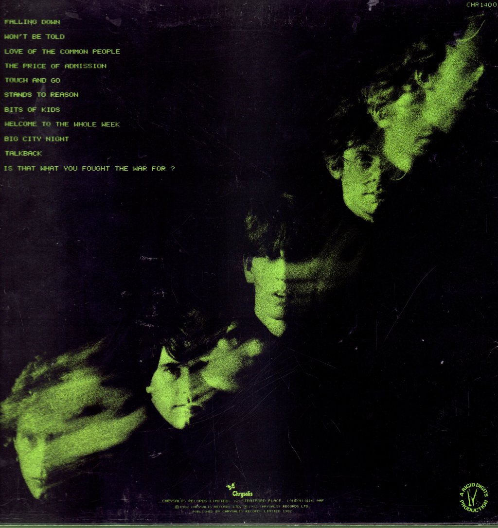 Stiff Little Fingers - Now Then - Lp