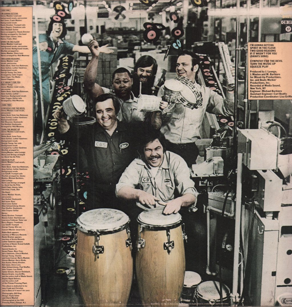 Jimmy Maelen - Beats Workin' - Lp