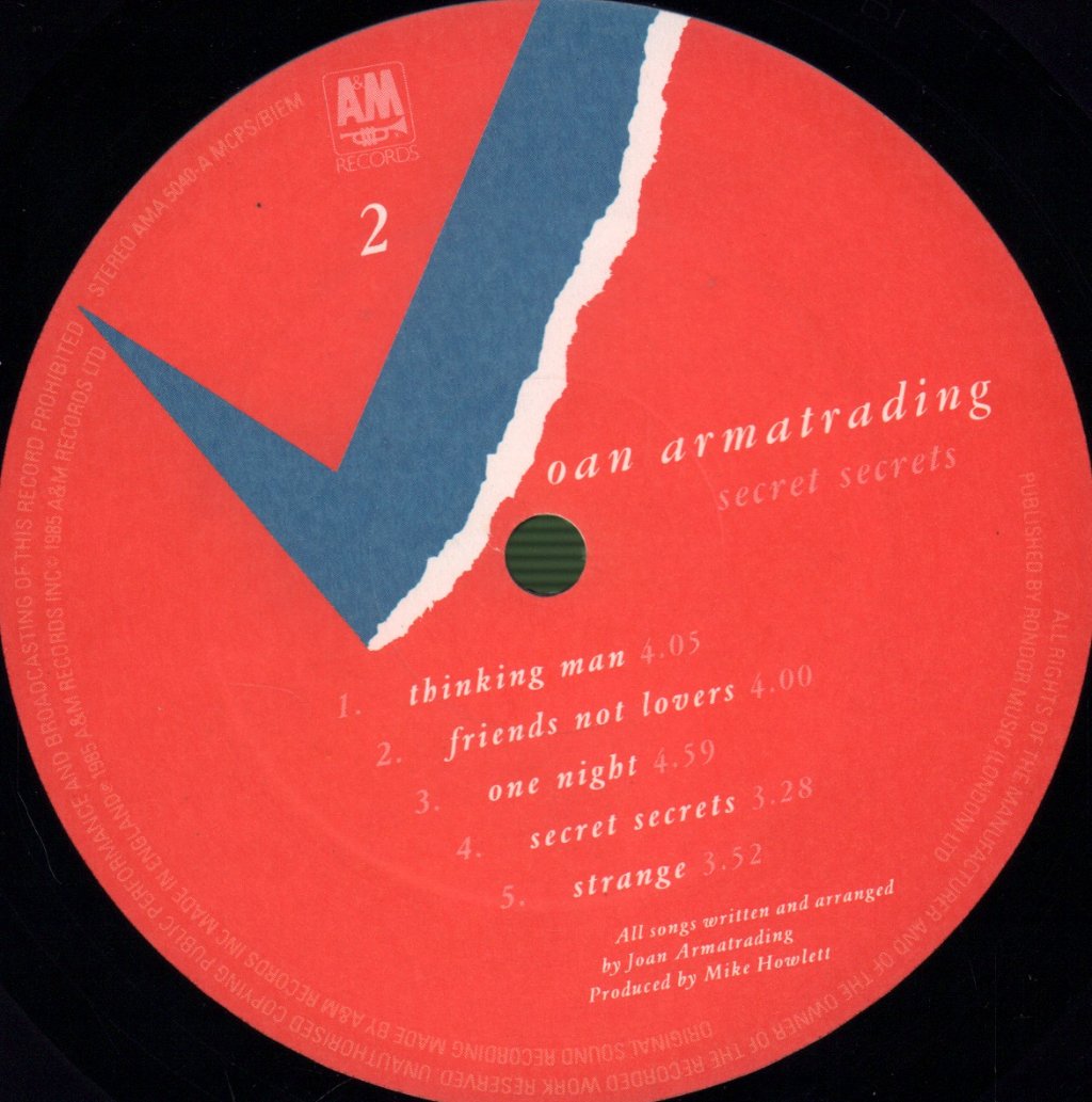 Joan Armatrading - Secret Secrets - Lp