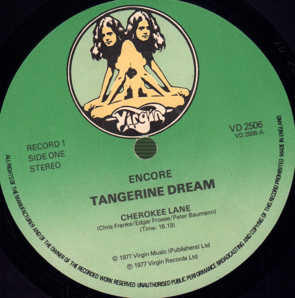 Tangerine Dream - Encore - Double Lp