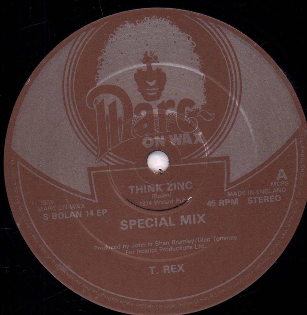 T Rex - Think Zinc - 12 Inch