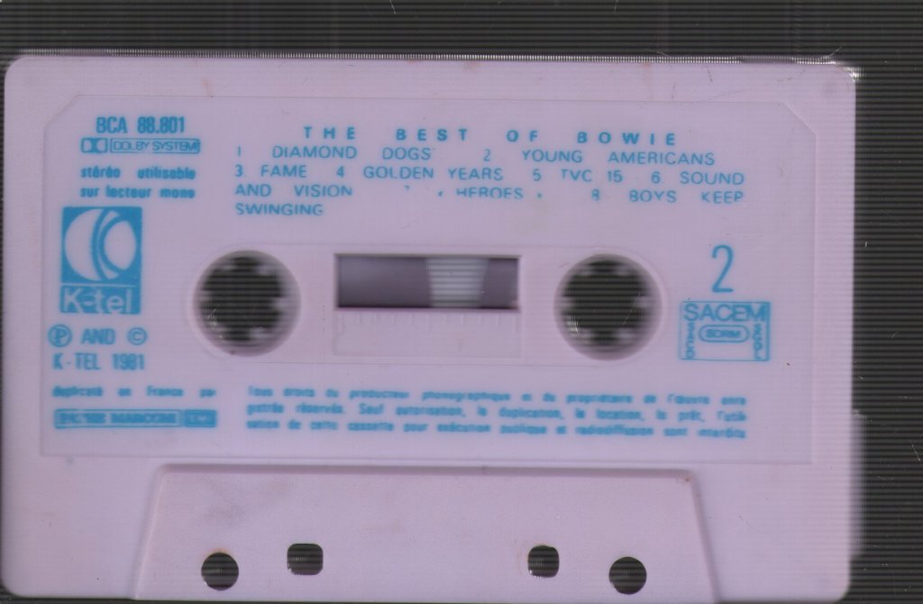 David Bowie - Best Of Bowie - Cassette