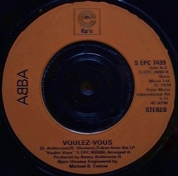 ABBA - Angeleyes / Voulez-Vous - 7 Inch