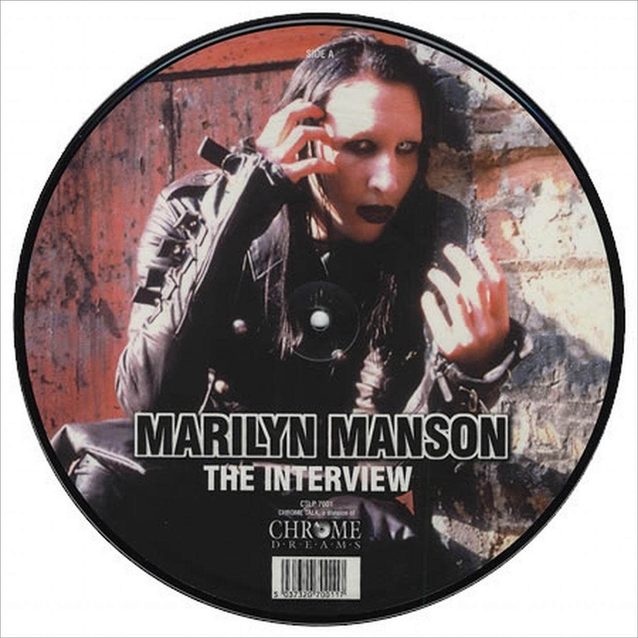 Marilyn Manson - Interview Disc - 10 Inch