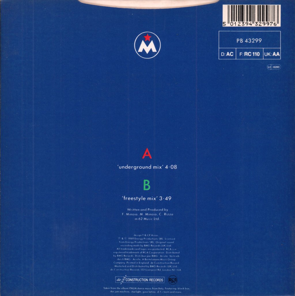 Jam Machine - Everyday - 7 Inch