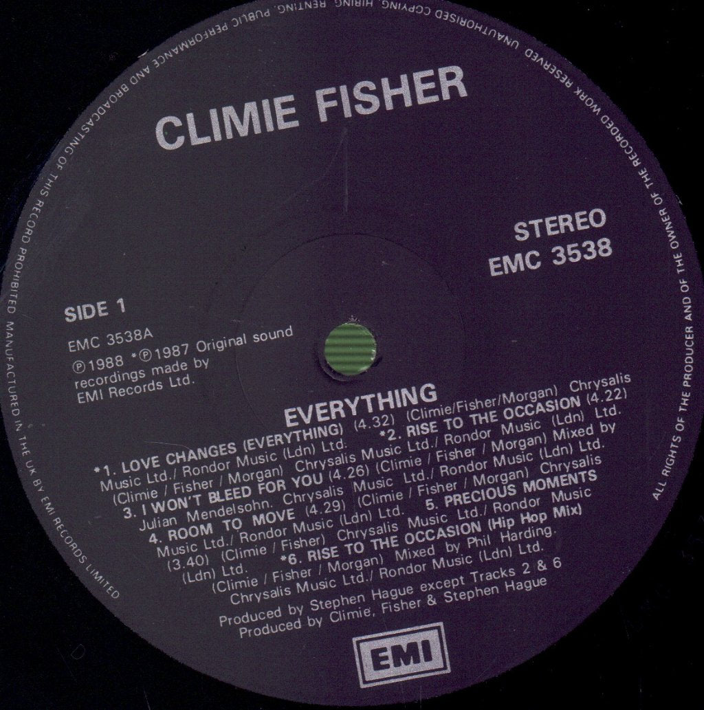 Climie Fisher - Everything - Lp