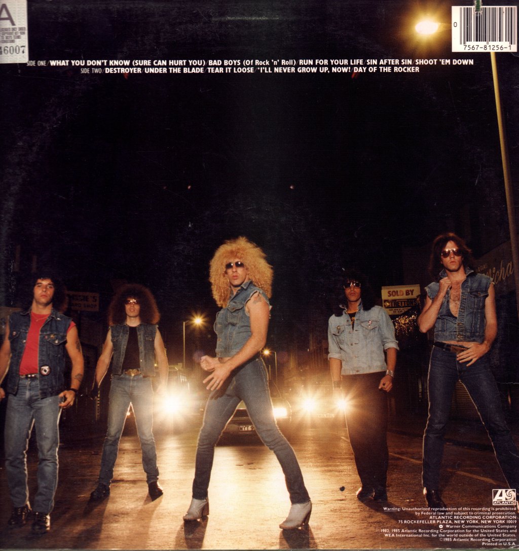 Twisted Sister - Under The Blade - Lp