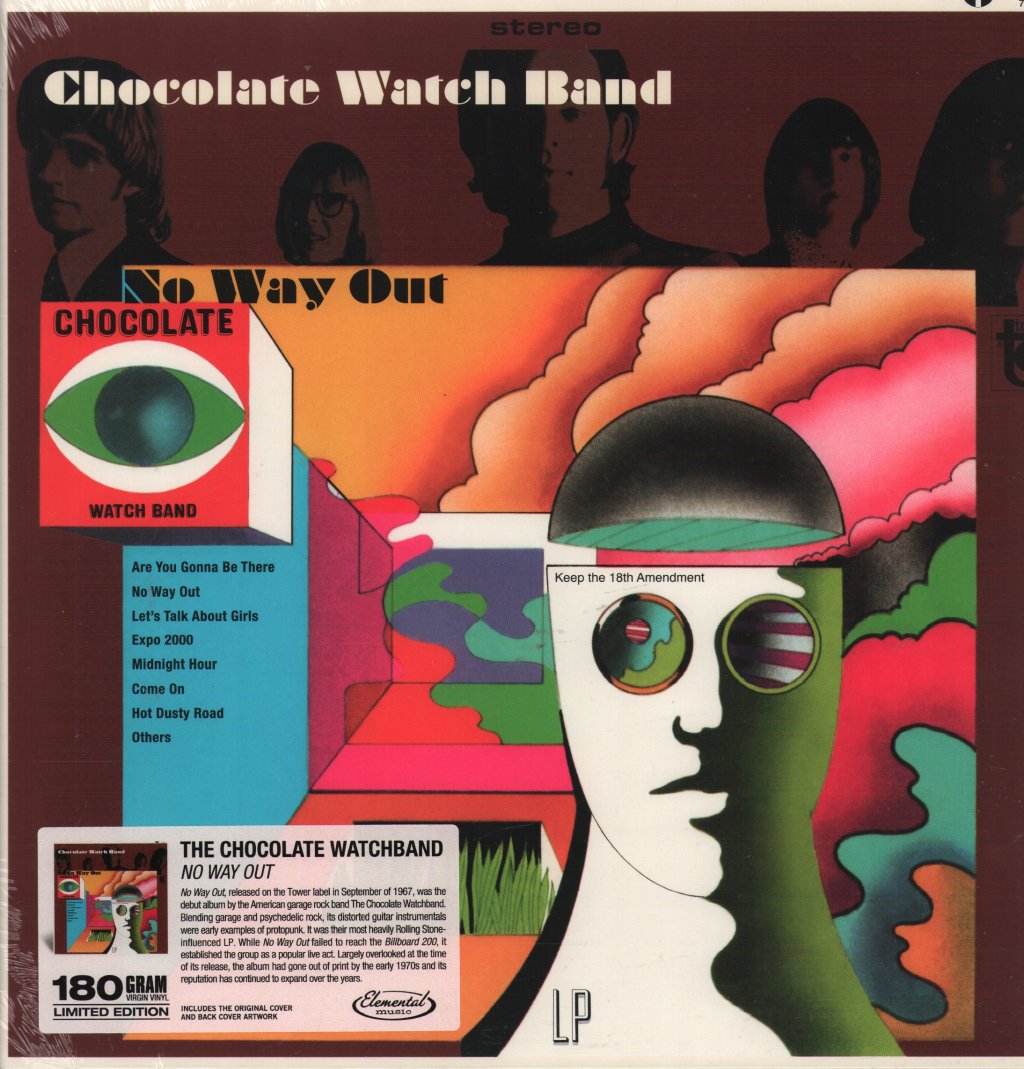 Chocolate Watchband - No Way Out - Lp