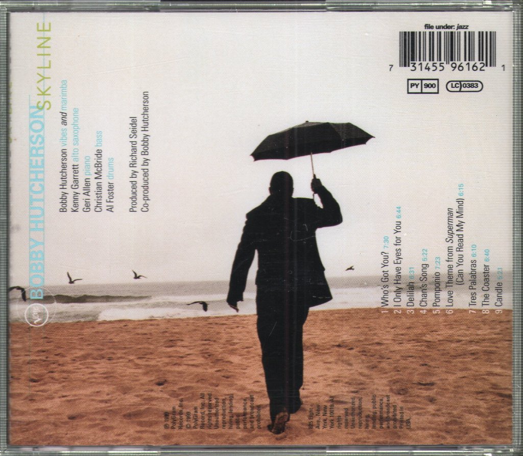 Bobby Hutcherson - Skyline - Cd