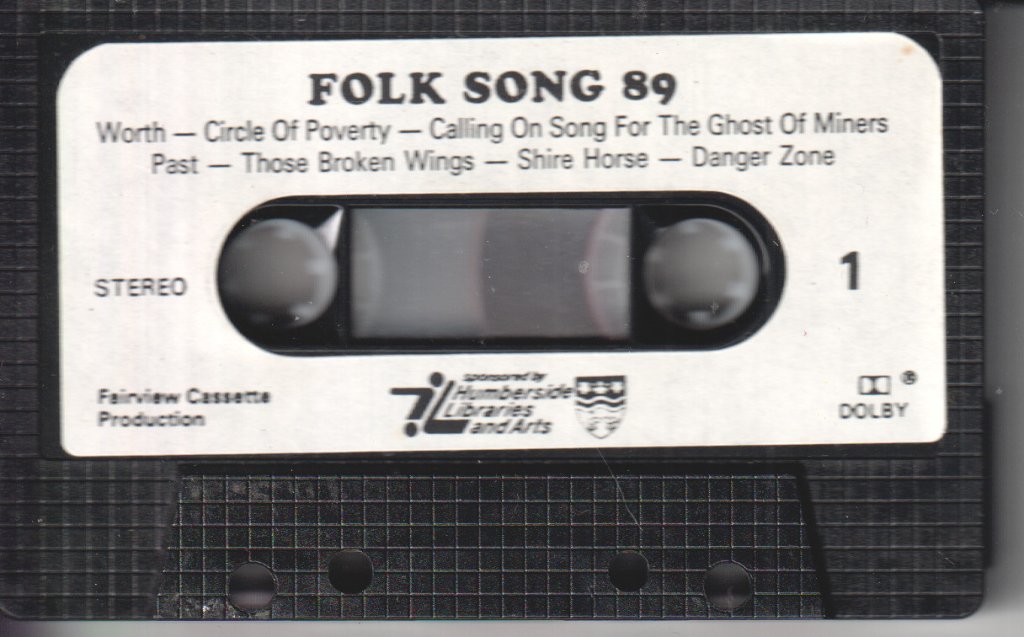 Various Artists - Folk Song 89 Great Northern Folk Songwriting Competition - Cassette
