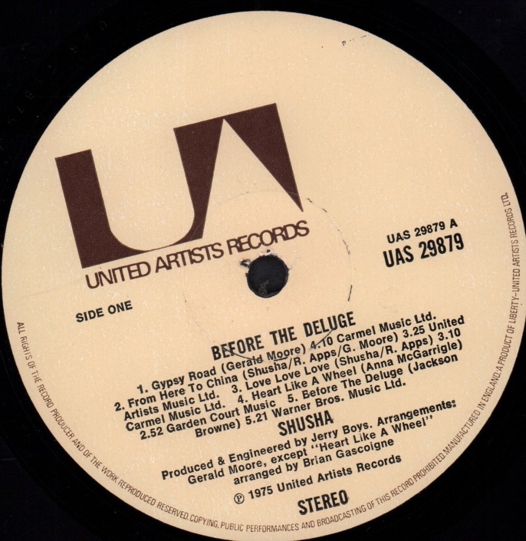 Shusha - Before The Deluge - Lp