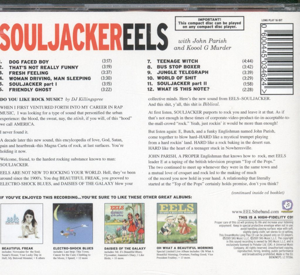 Eels - Souljacker - Cd