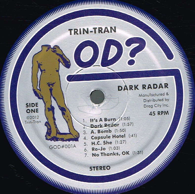 Trin Tran - Dark Radar - 12 Inch